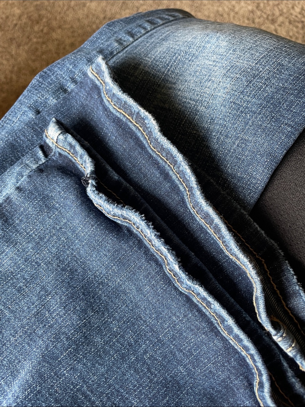 Silver Suki Bootcut Jeans W28 / L33 (measures 28x32) Contrast Stitching - Picture 12 of 12